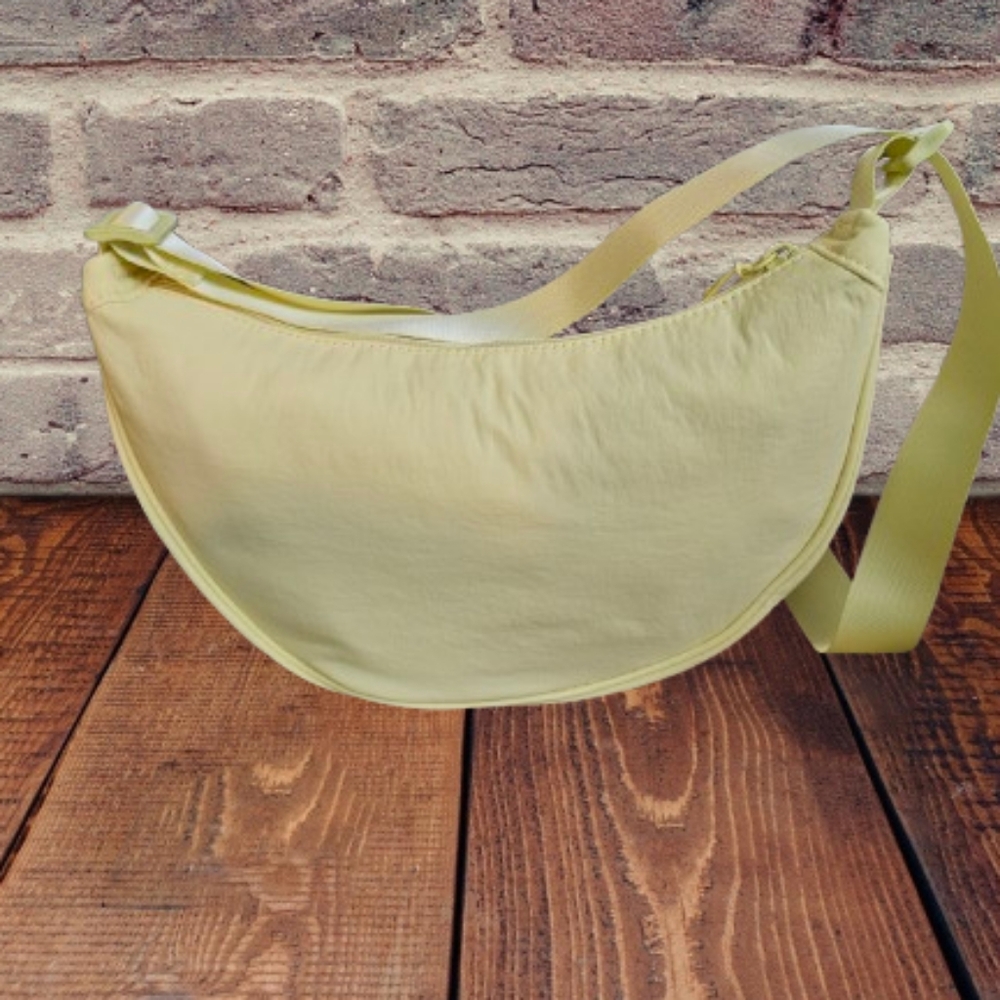 Wild Fable Yellow Nylon Crossbody Bag NWT - Picture 2 of 7